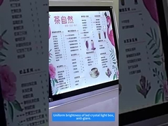 Дисплейная панель с высокой яркостью 24 В, кристаллическая световая коробка A4 с экраном