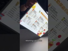 Легкая конструкция Advertising LightBox также позволяет легко перемещаться и перемещаться по мере необходимости