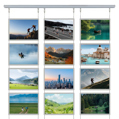 Купить А4 Crystal Light Box Company Sign Wall Acrylic 2835 Led Рекламный световой ящик Производство в сети