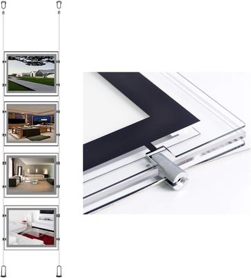 Купить A4 Landscape Crystal Light Box with Innovative Hidden Fixtures and Highest Brightness LED Backlit for Long Life No Maintenance Производство в сети