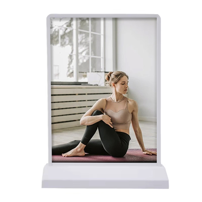 Настраиваемая светодиодная настольная меню световая коробка с перезаряжаемой батареей для рекламы столового ресторана